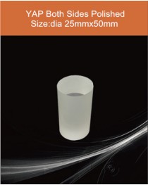 YAP Ce scintillator, YAP Ce crystal, Ce doped YAP scintillation crystal, Scintillation YAP Ce, YAP:Ce  25mm x50mm